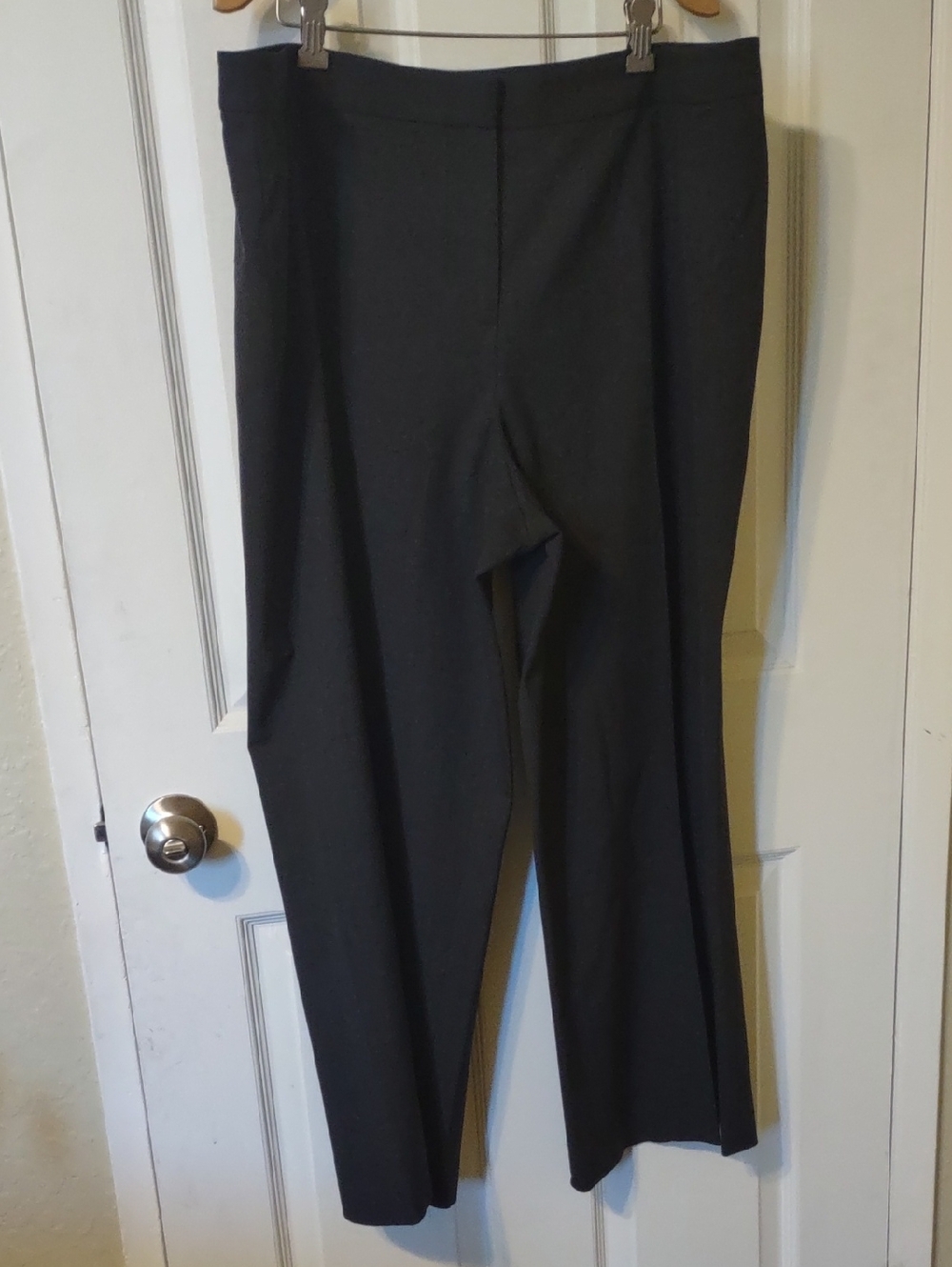 Lafayette 148 New York Black Stretch Dress Trousers Size 18